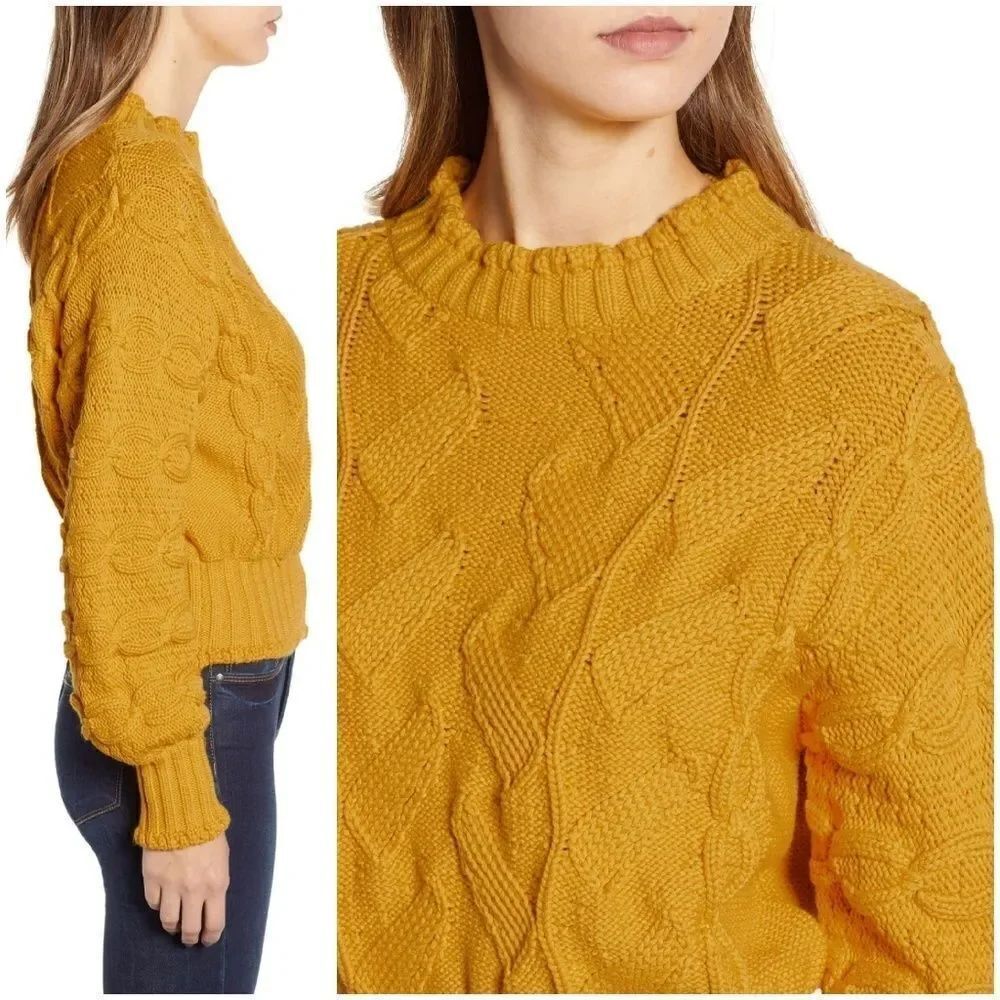Love by Design Textured Cable Knit Sweater - Picture 2 of 9